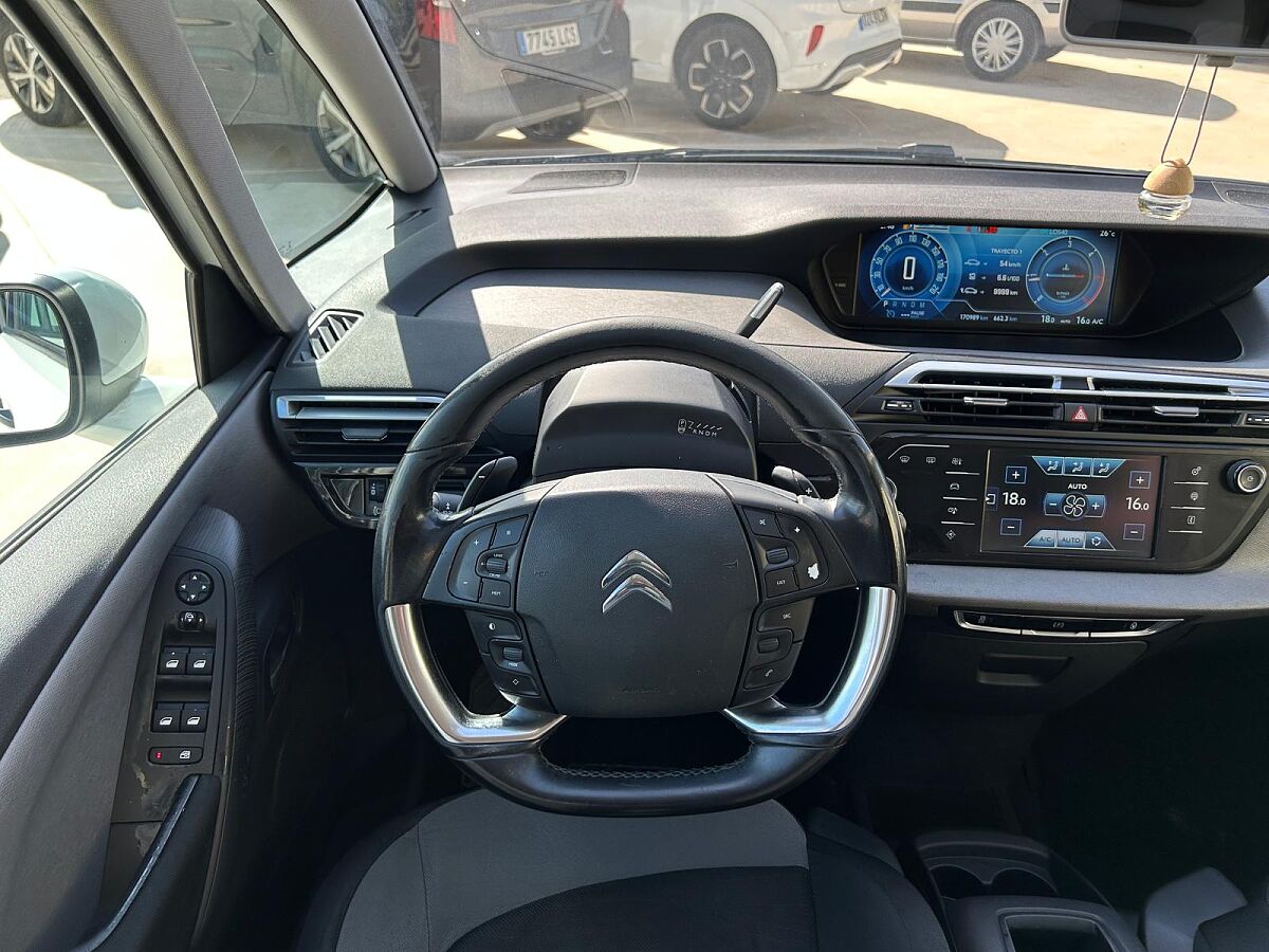 CITROEN C4 GRAND PICASSO FEEL 1.6 HDI AUTO SPANISH LHD IN SPAIN 106K 7 SEAT 2015